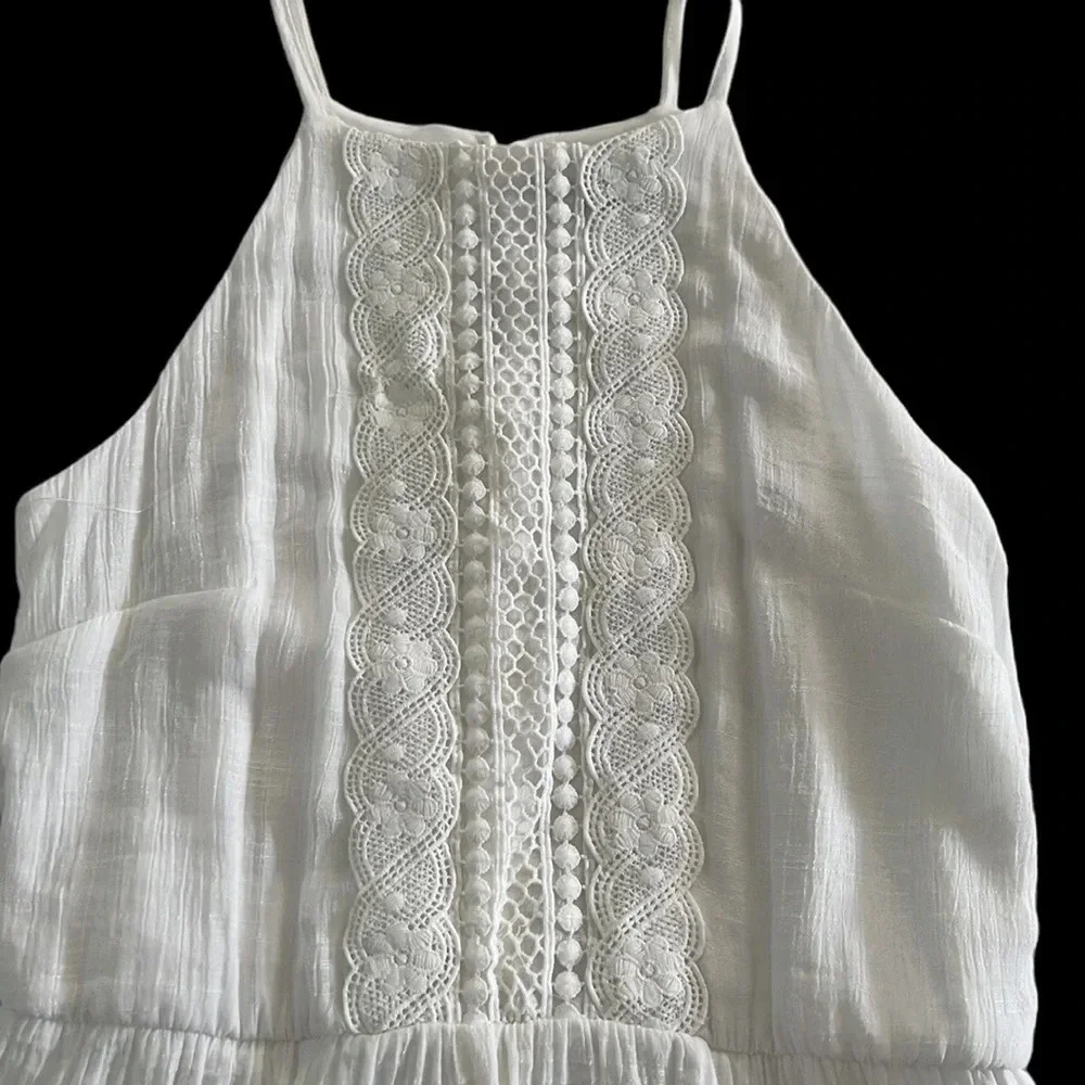 White Boho Dress. J Glee. Size PS - Picture 2 of 8